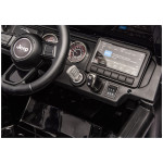 Elektrické autíčko Jeep 4x4, 24V - čierne